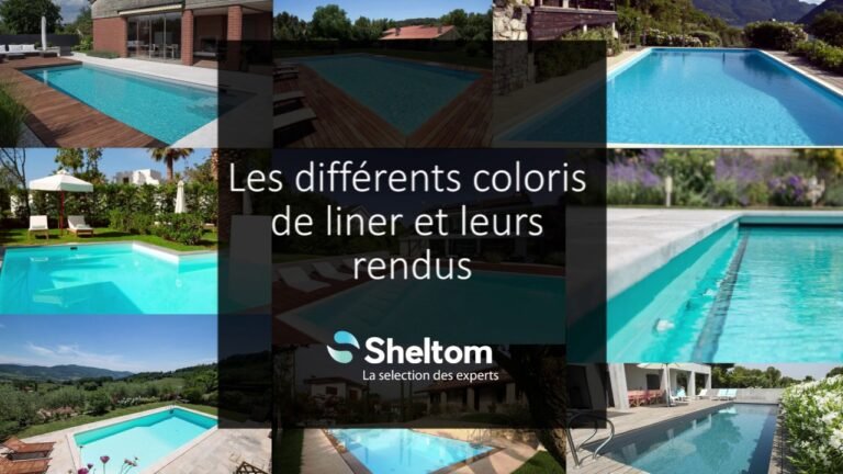 Tendance couleur liner piscine