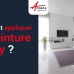 Peinture qui craque en sechant