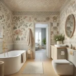 Papier peint imitation bois